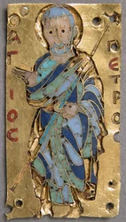 Plakett med Sankt Peter, bysantinskt, 1000-tal.