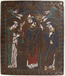 Plaquet med Saint William of Bourges, French, ca. 1218-25.