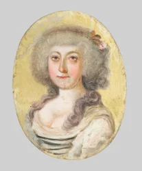 Porträtt av Anna Maria Sturmanova