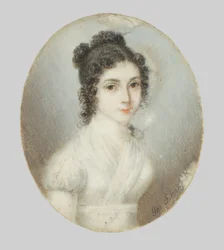 Porträtt av Maria Sturmanova-Szirmay