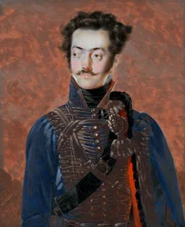 Porträtt av Baron Jozef Medňanský