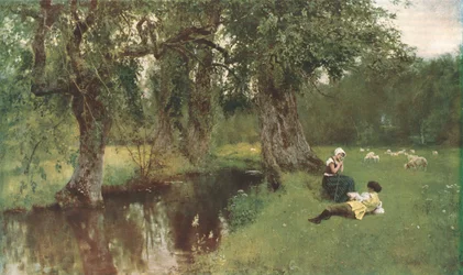 Poet och bonde, c1902.