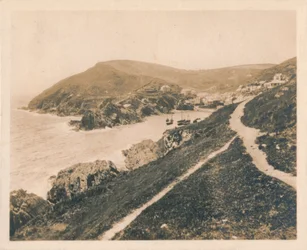 Polperro från Lookout, 1927