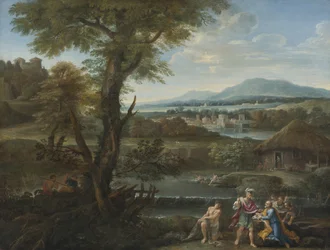 Polykrates hittar sin ring i fisken, 1600-talet