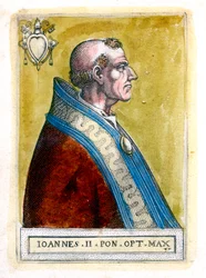 Påven Johannes II d535, c1800-talet