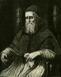 Påven Julius II, ca 1500-talet, 1890.
