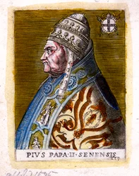 Påven Pius II, c1800-talet