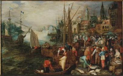 Antwerpens hamn, 1600.