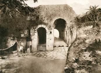 Porta marina, Pompeji, Italien, ca 1900-talet