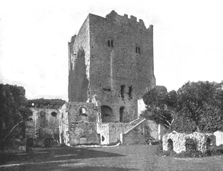 Portchester Castle, Portsmouth, Hampshire, 1894.