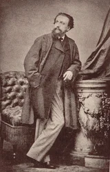 Porträtt av Arthur Kalkbrenner 1828-1869, 1860.