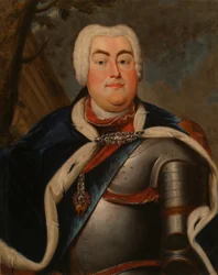 Porträtt av Augustus III av Polen