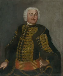 Porträtt av baron Ján Révay från Trebostov