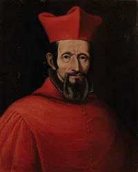 Porträtt av kardinal Cesare Monti 1593-1650, slutet av 1600-talet..