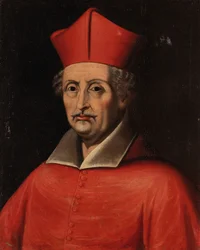 Porträtt av kardinal Federico Borromeo 1564-1631, andra hälften av 1600-talet.