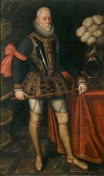 Porträtt av Charles Philippe de Croÿ, markis av Havré 1549-1613, 1600-talet.
