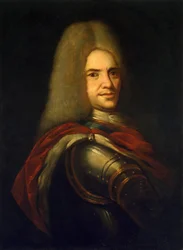 Porträtt av greve Grigory Fyodorovich Dolgoruky 1656-1723, tidigt 1700-tal.