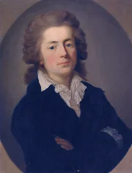 Porträtt av greve Jan Nepomucen Potocki 1761-1815, 1790