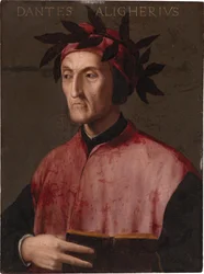 Porträtt av Dante Alighieri, ca 1540.