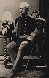 Porträtt av Edoardo Chiossone 1833-1898, ca. 1888.