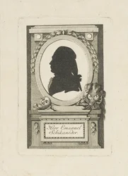 Porträtt av Emanuel Schikaneder 1751-1812, ca. 1790.