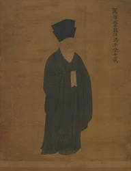 Porträtt av Feng Ping, ca. 1056.