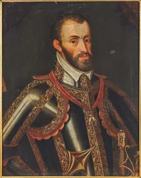 Porträtt av Ferdinand II 1529-1595, ärkehertig av Österrike.
