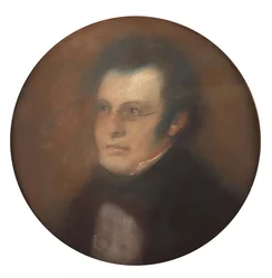 Porträtt av Franz Schubert 1797-1828, ca. 1900.