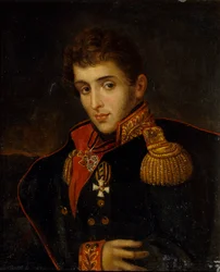 Porträtt av general Alexander Tuchkov 1729-1793, 1820-talet