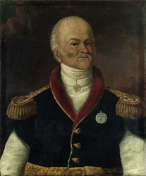 Porträtt av general Ksawery Franciszek Krasicki 17741844, 1830-1840-talet