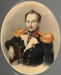 Porträtt av Grigory Maximovich Rehbinder