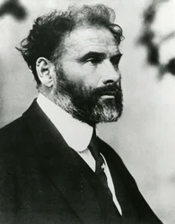 Porträtt av Gustav Klimt, f. 1916