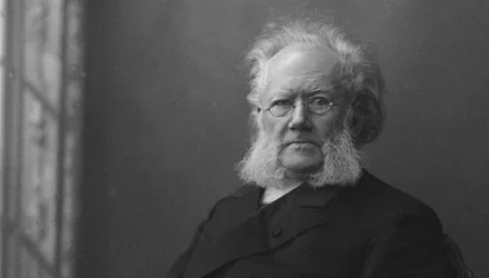 Porträtt av Henrik Ibsen 1828-1906