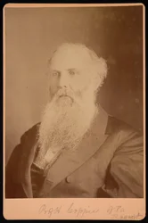 Porträtt av Henry Coppee 1821-1895, 1875.