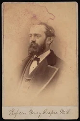 Porträtt av Henry Draper 1837-1882, före 1876.
