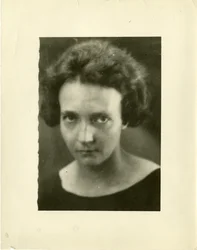 Porträtt av Irene Joliot-Curie 1897-1956