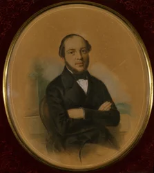 Porträtt av Ivan Alexandrovich Vsevolozhsky 1835-1909