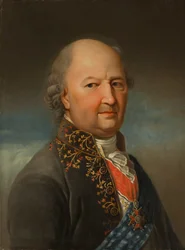 Porträtt av Ivan Perfilievich Yelagin 1725-1794, 1800-talet
