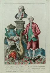 Porträtt av Jacques Necker 1732-1804, 1781.