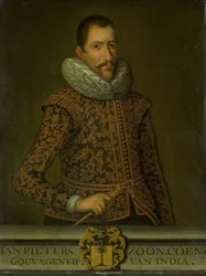 Porträtt av Jan Pieterszoon Coen (1587-1629)
