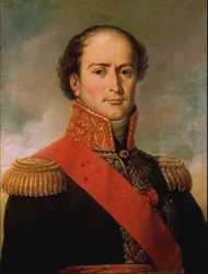 Porträtt av Jean-Baptiste Éblé 1758-1812 efter Jean-Baptiste Paulin Guérin