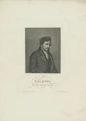 Porträtt av Joachim Lelewel 1786-1861, 1830-talet.