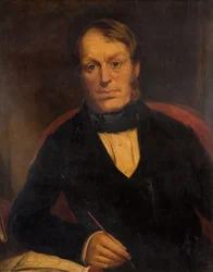 Porträtt av John Pix Weston 1810-1877 [odaterad] Osignerad.
