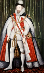 Porträtt av Lord Thomas Howard av Walden, 1:e earl av Suffolk, 1598