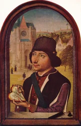 Porträtt av Ludvig XI, c1456-58