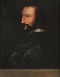 Porträtt av Ludovico Ariosto 1474-1533, första hälften av 1500-talet..