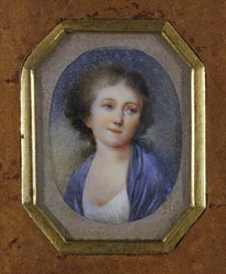 Porträtt av Maria Alexeevna Lvova, 1800-talets första kvartal