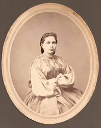 Porträtt av Maria Mikhailovna Dostojevskaja 1844-1888
