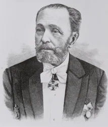 Porträtt av Marius Petipa 1818-1910, 1899