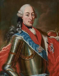 Porträtt av Maximilian III Joseph 1727-1777, kurfurst av Bayern, andra tredjedelen av 1700-talet.